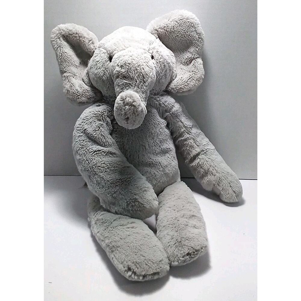 VGUC-16” Pottery Barn Kids Gray Elephant soft plush